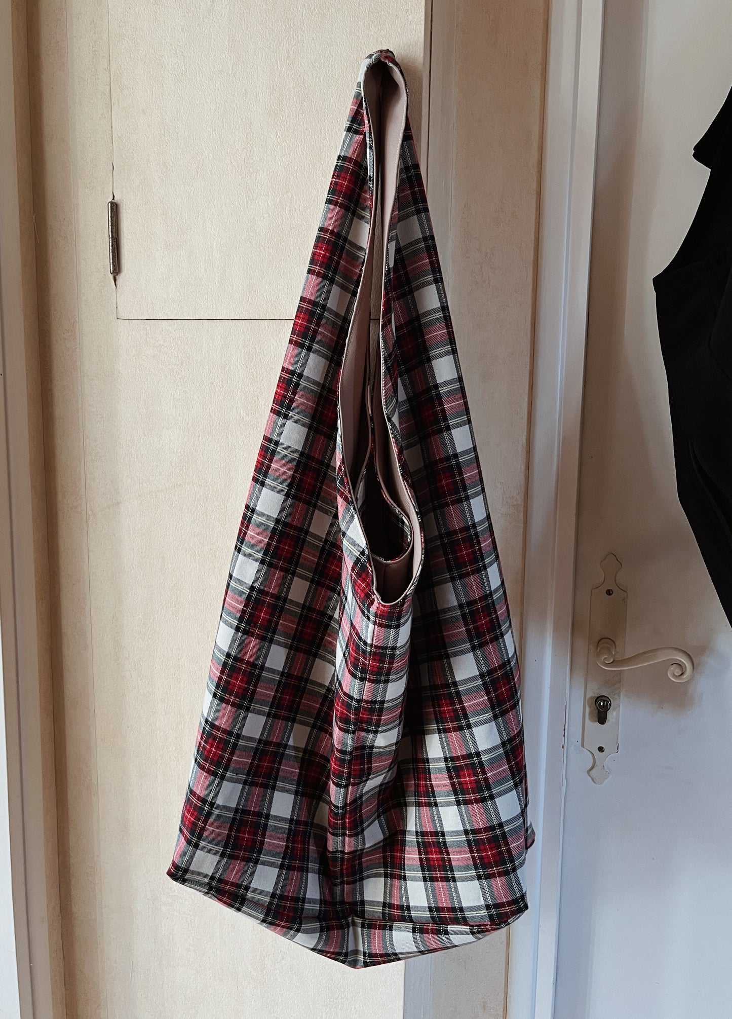 Le Hobo bag - grand sac en tissu réversible