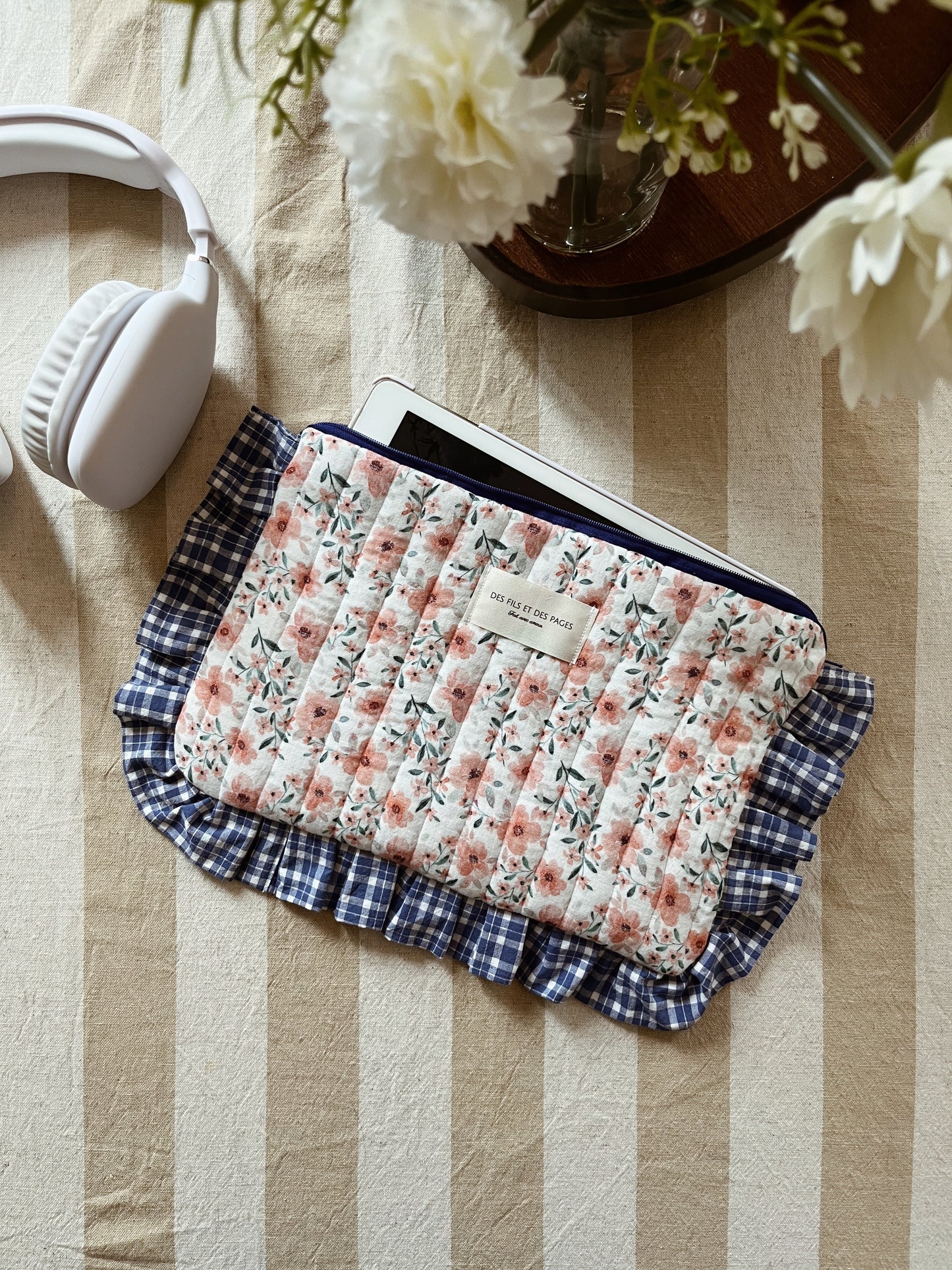 Pochette à volants à personnaliser