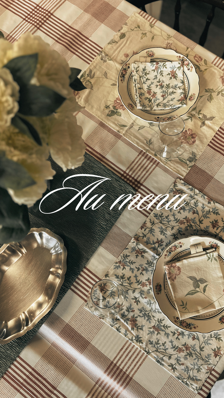 Collection "Au menu"