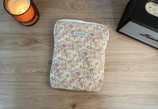 Housse de tablette 10-11 pouces - « Fleurs anciennes »