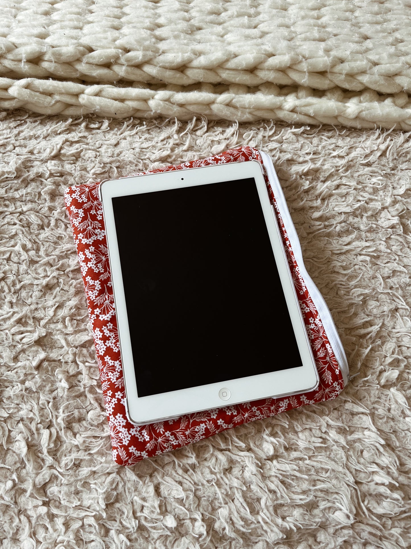 Orange 10-11 inch tablet cover