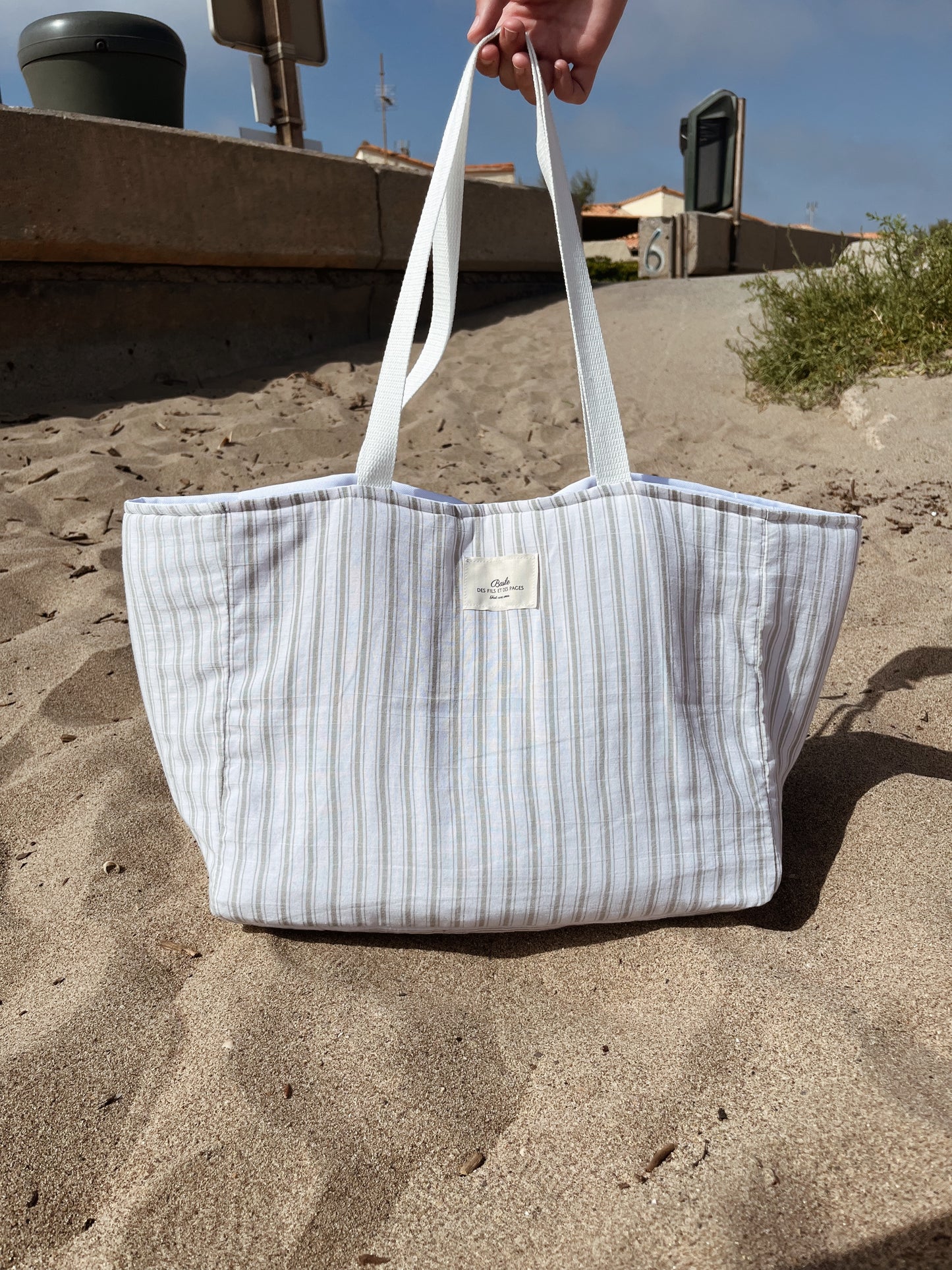 Cabas "Basile au soleil"