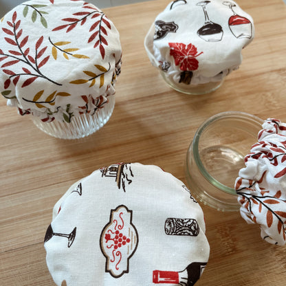 Lot de 4 couvre plats - Taille ramequins