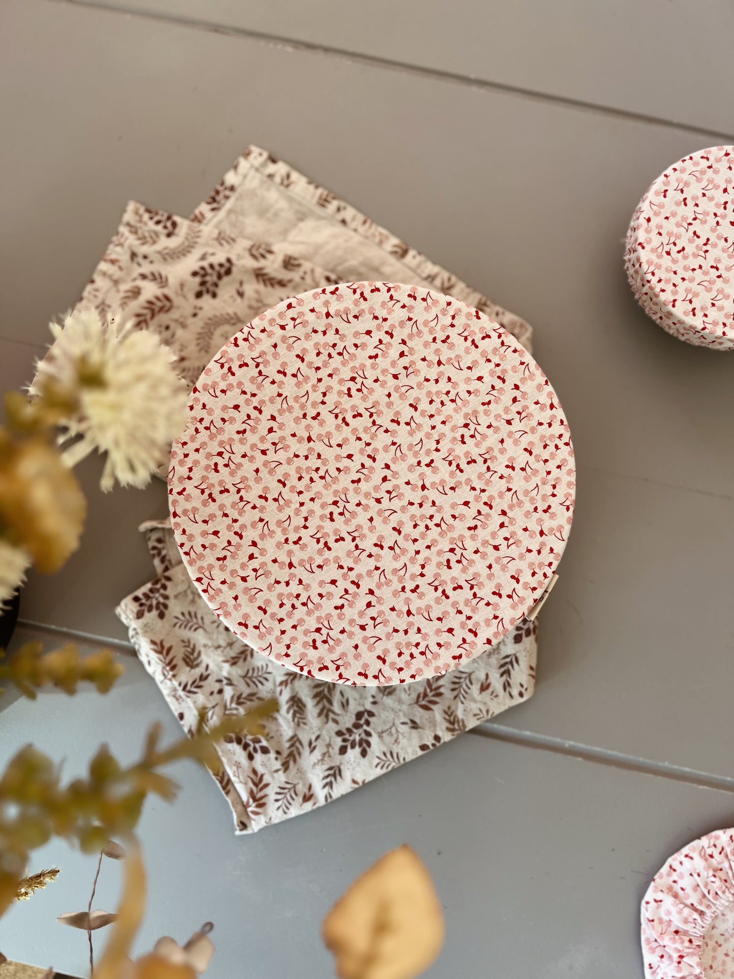 Lot de 5 couvre plats