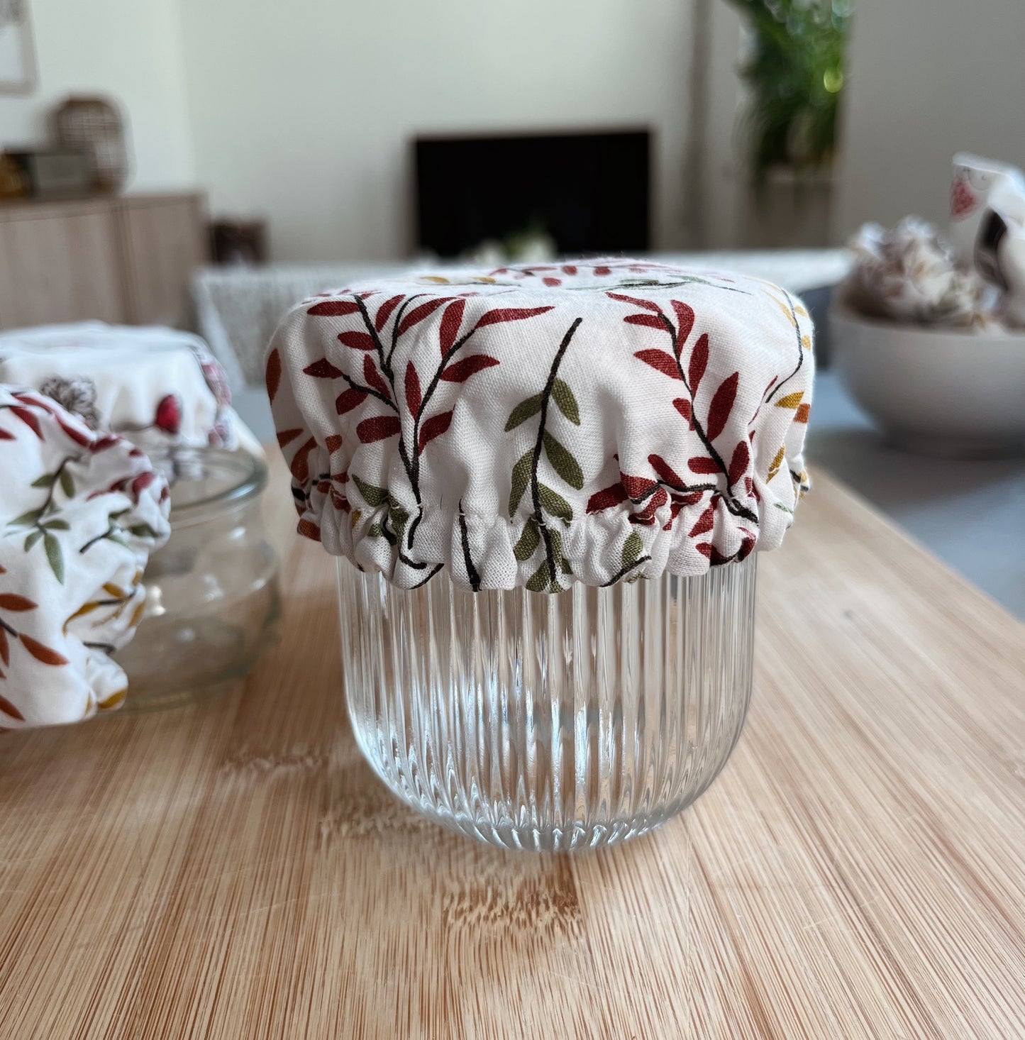 Lot de 4 couvre plats - Taille ramequins