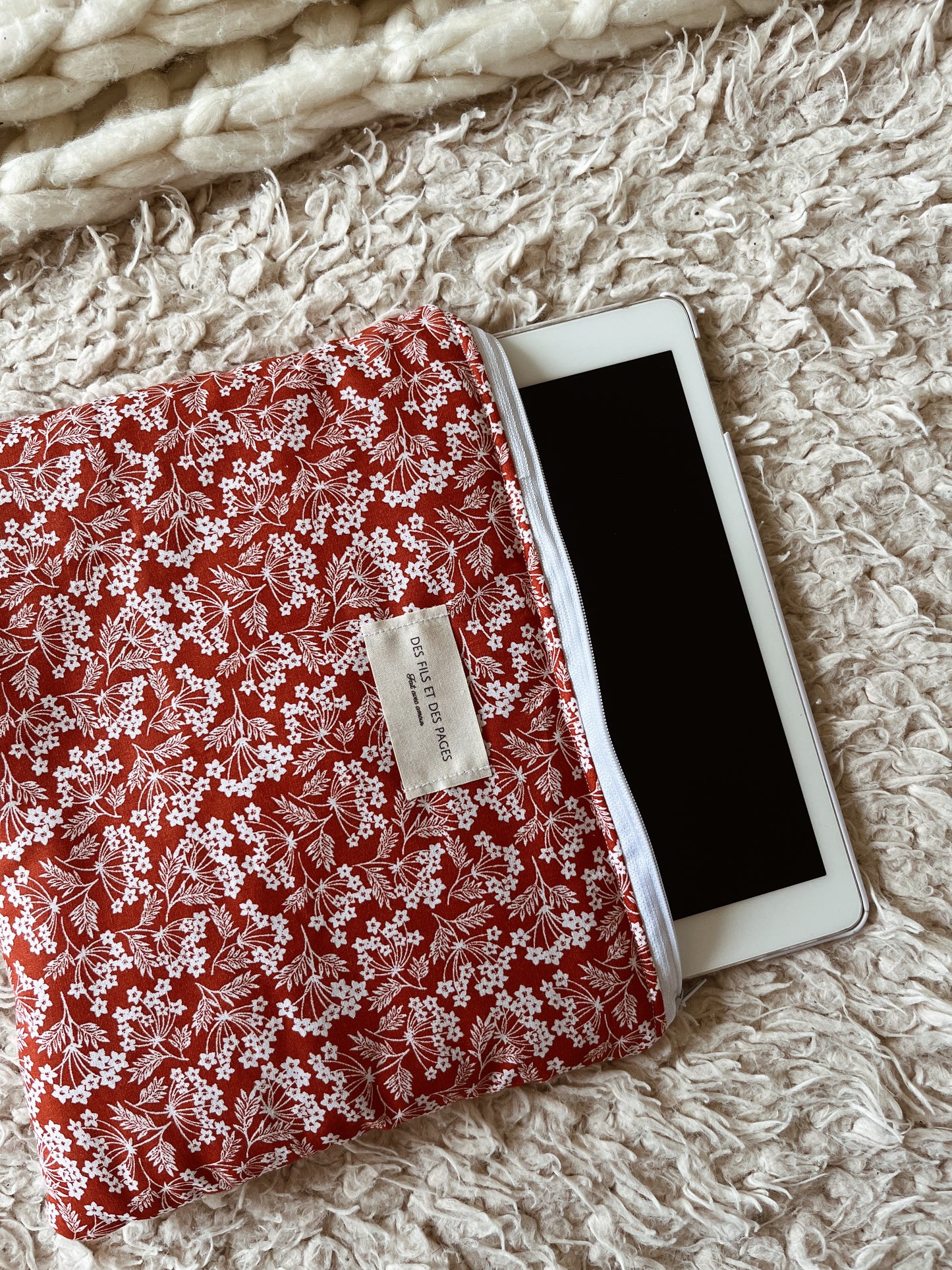 Orange 10-11 inch tablet cover